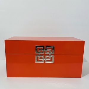Orange Decoration Storage Box